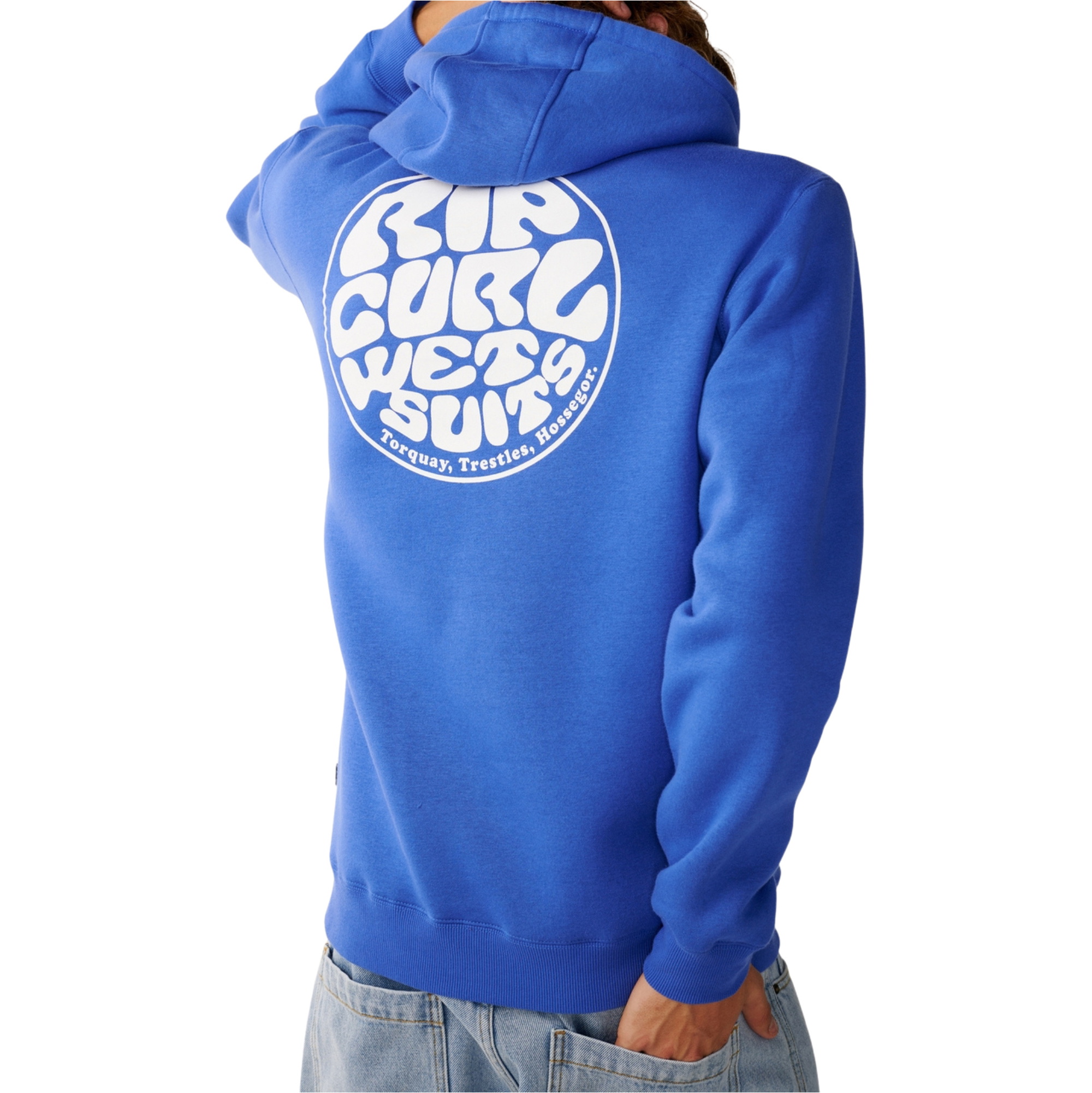 2026 Rip Curl Hombres Traje De Buceo Icon Hoodie CFEGM9 - Deep Riverside
